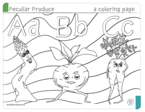 page from coloring book