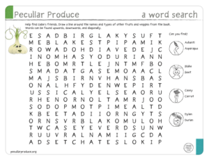 word search peculiar produce